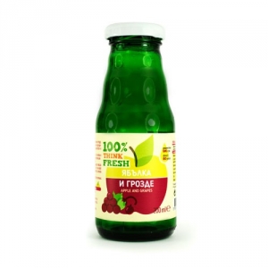 СОК БИО ГРОЗДЕ И ЯБЪЛКА 200ml