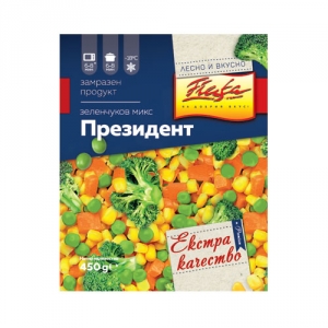 МИКС ПРЕЗИДЕНТ ЗАМРАЗЕН 450g