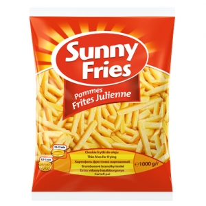 КАРТОФИ БЛАНШИРАНИ SUNNY FRIES ЖУЛИЕН 7Х7 1kg