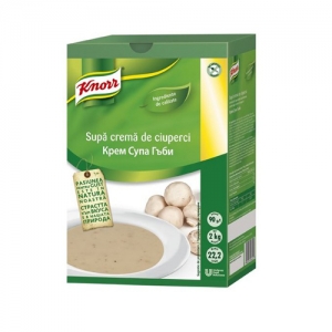 KNORR ГЪБЕНА КРЕМ СУПА 2kg