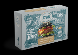 ГОВЕЖДИ БУРГЕР  ПАСИЩЕН БЛЕК АНГЪС АВСТРАЛИЯ 150Г X 24БР