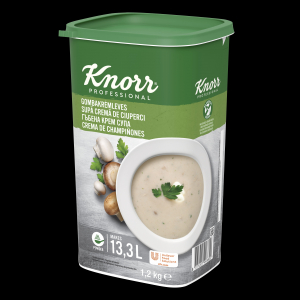 KNORR ГЪБЕНА КРЕМ СУПА 1.2kg 