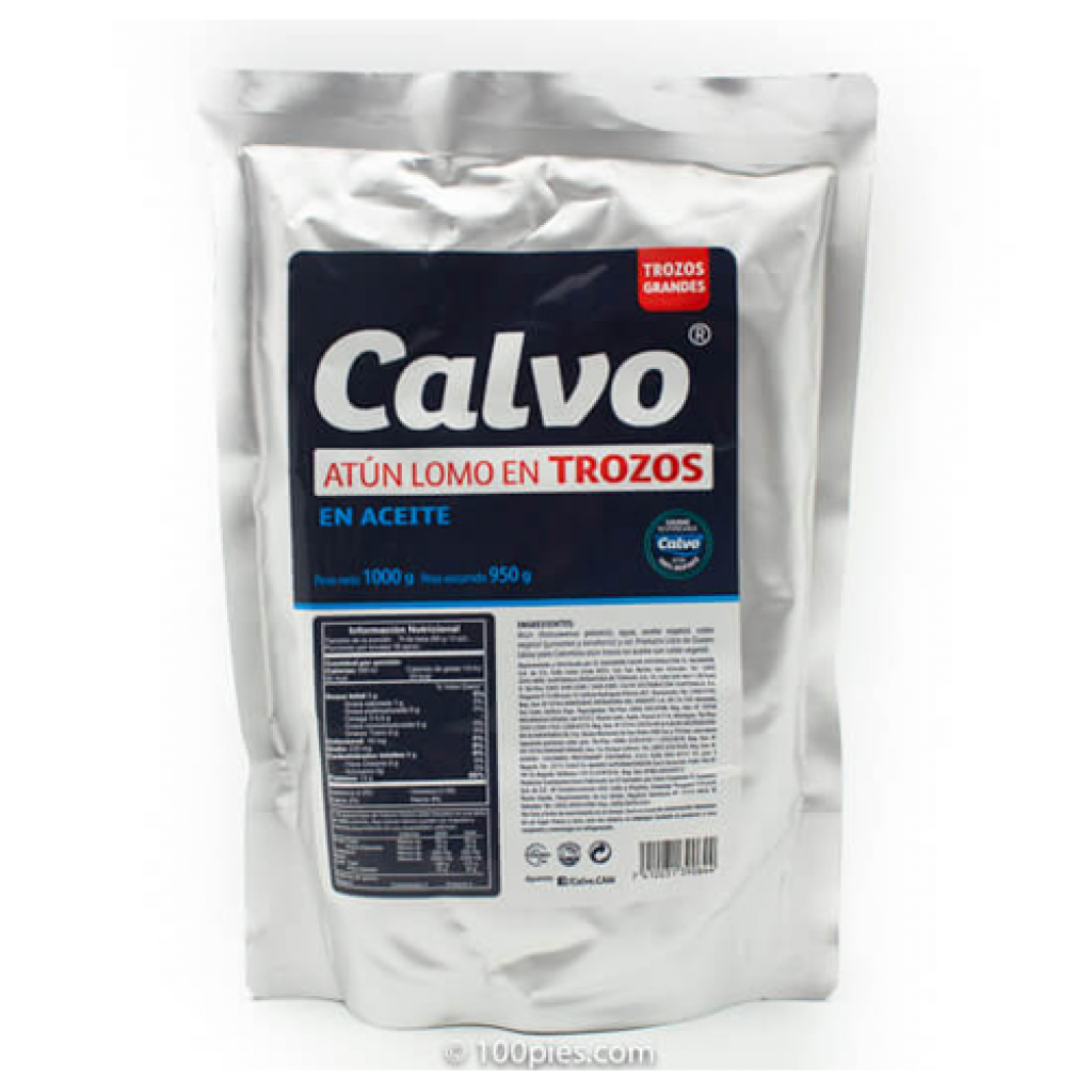 РИБА ТОН ФИЛЕ CALVO 1kg